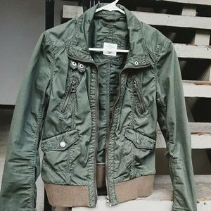 Army green H&M jacket